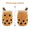 Kawaii Plush Toys Soft Boba Plush Bubble Tea Pillow For Babies 4