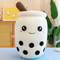 Kawaii Plush Toys Soft Boba Plush Bubble Tea Pillow For Babies 15