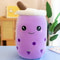 Kawaii Plush Toys Soft Boba Plush Bubble Tea Pillow For Babies 17