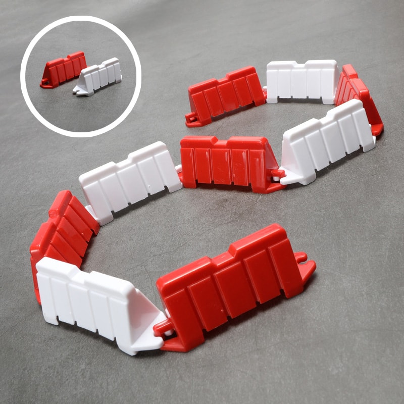 RC Drift Race Car Track Set, Road Block Mini Obstacle Field, Drift Runway Racetrack Road Barriers, Decorative Accessorie