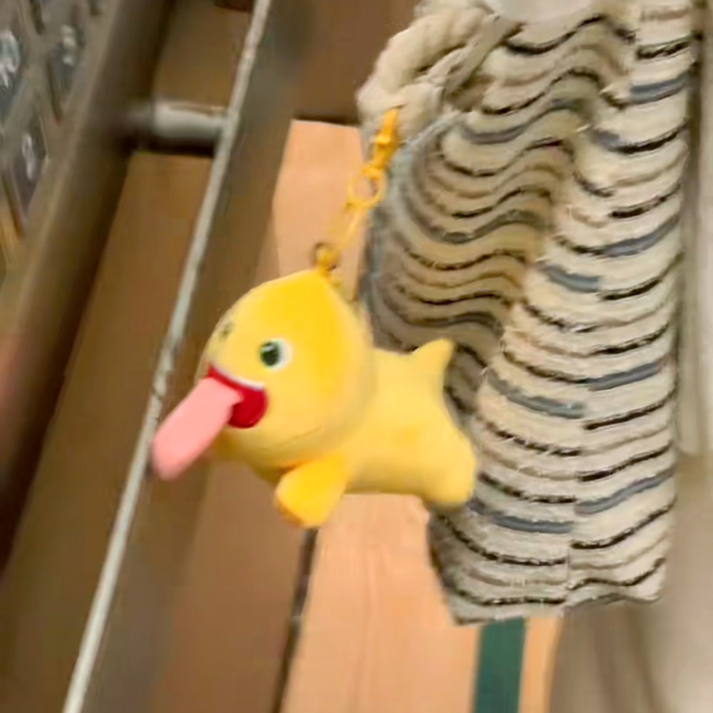 Magnetic Suction Plush Dinosaur Toys Big Tongue Fun Pendant Cute Key Bag Plush Doll For Children G 3