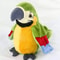 Talking Parrot Plush Toy Electronic Speaking Parrot Doll Cute Stuffed Animal Gift For Kids 6