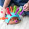 Montessori Hedgehog Insert Educational Toy, Training Focused on Fine Motor Hand-Eye Coordination