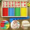 Wooden Digital Stick Educational Toys for Children, Montessori Math Teaching Aid for Knowledge