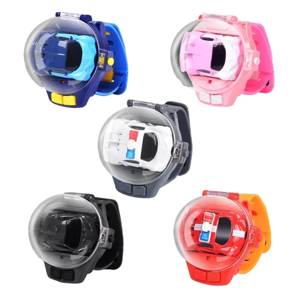 Mini Watch Car Parent Child Interaction Remote Control Car Electric Alloy Childrens Watch Racing To 1