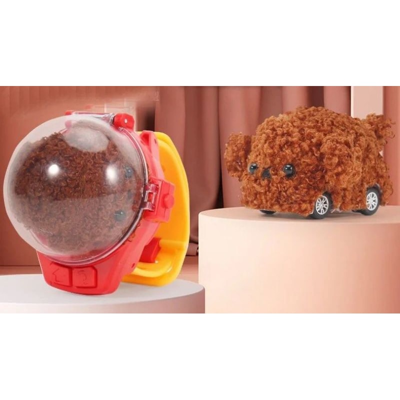 Mini Watch Car Parent Child Interaction Remote Control Car Electric Alloy Childrens Watch Racing To 11