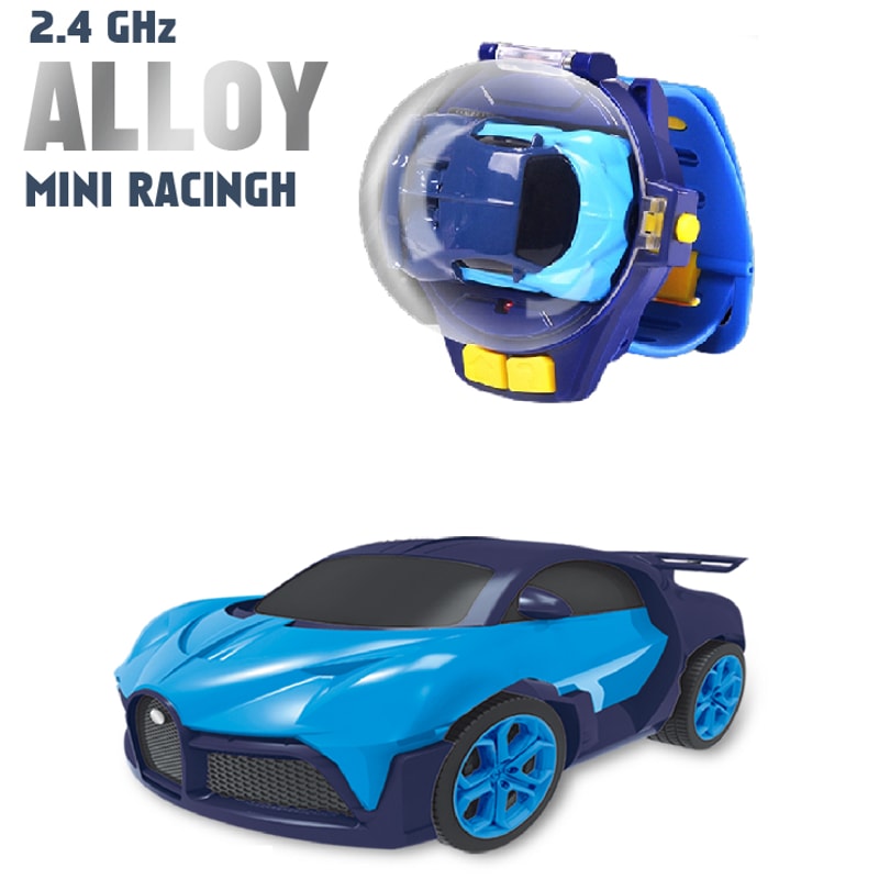 Mini Watch Car Parent Child Interaction Remote Control Car Electric Alloy Childrens Watch Racing To 19