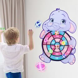 sticky ball board target, cartoon throw ball, educational christmas gift for children
