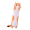 Cute Cat Plush Pillow Stuffed Animal Long Cat for Kids Birthday Gift Soft Children's Toys Pillow