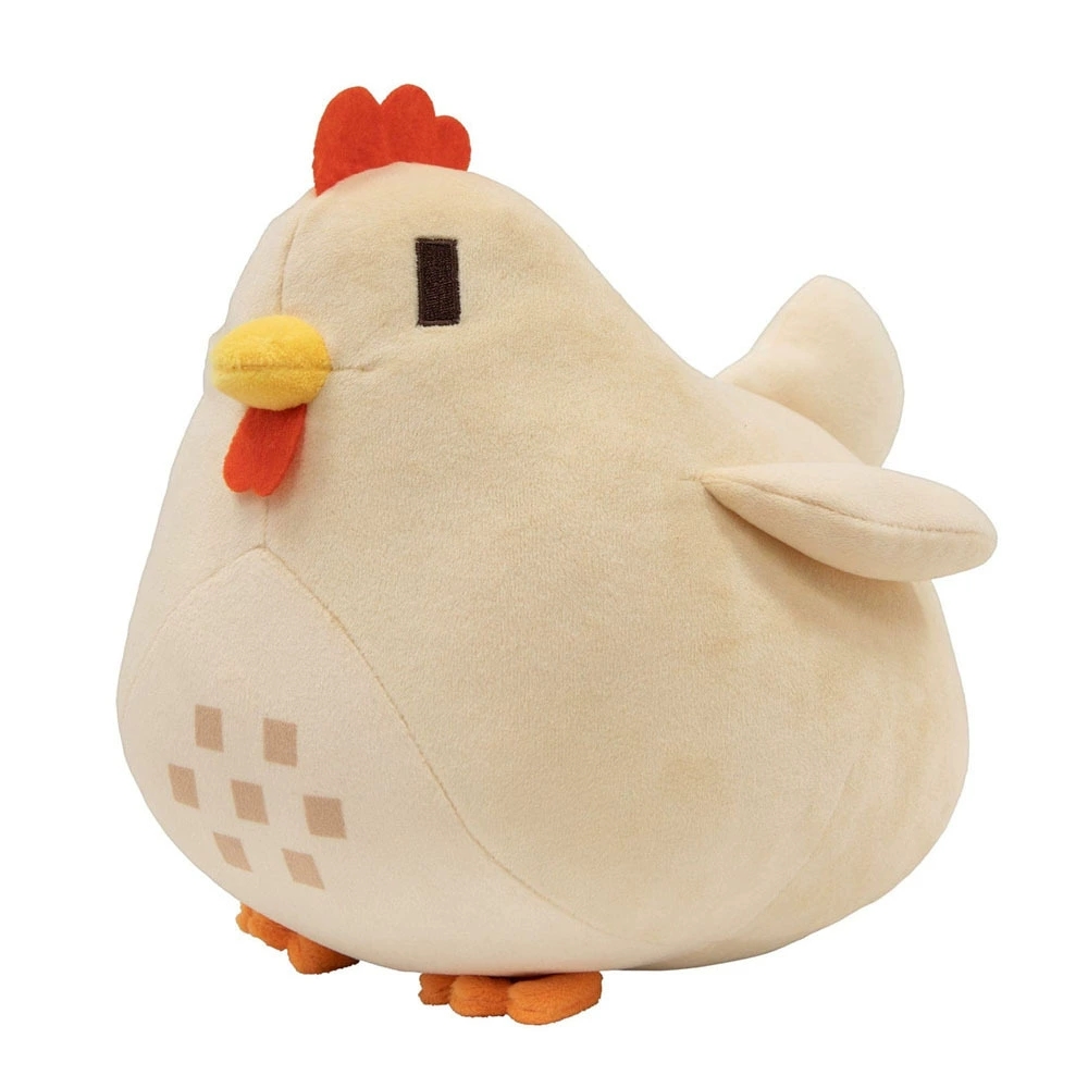 Colorful Chicken Plush, Cartoon Pillow Toy, Birthday Gift for Kids, Christmas Plush Animal
