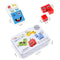 Wooden Educational Toys Gifts, Kid Board Game, Fun Challenge Face-changing Building Blocks Cube, Parent-child Interactiv