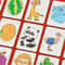 Educational Puzzle Toy For Kids Matching Card Game Baby Cognitive Fruit Animal Learning Montessori 8