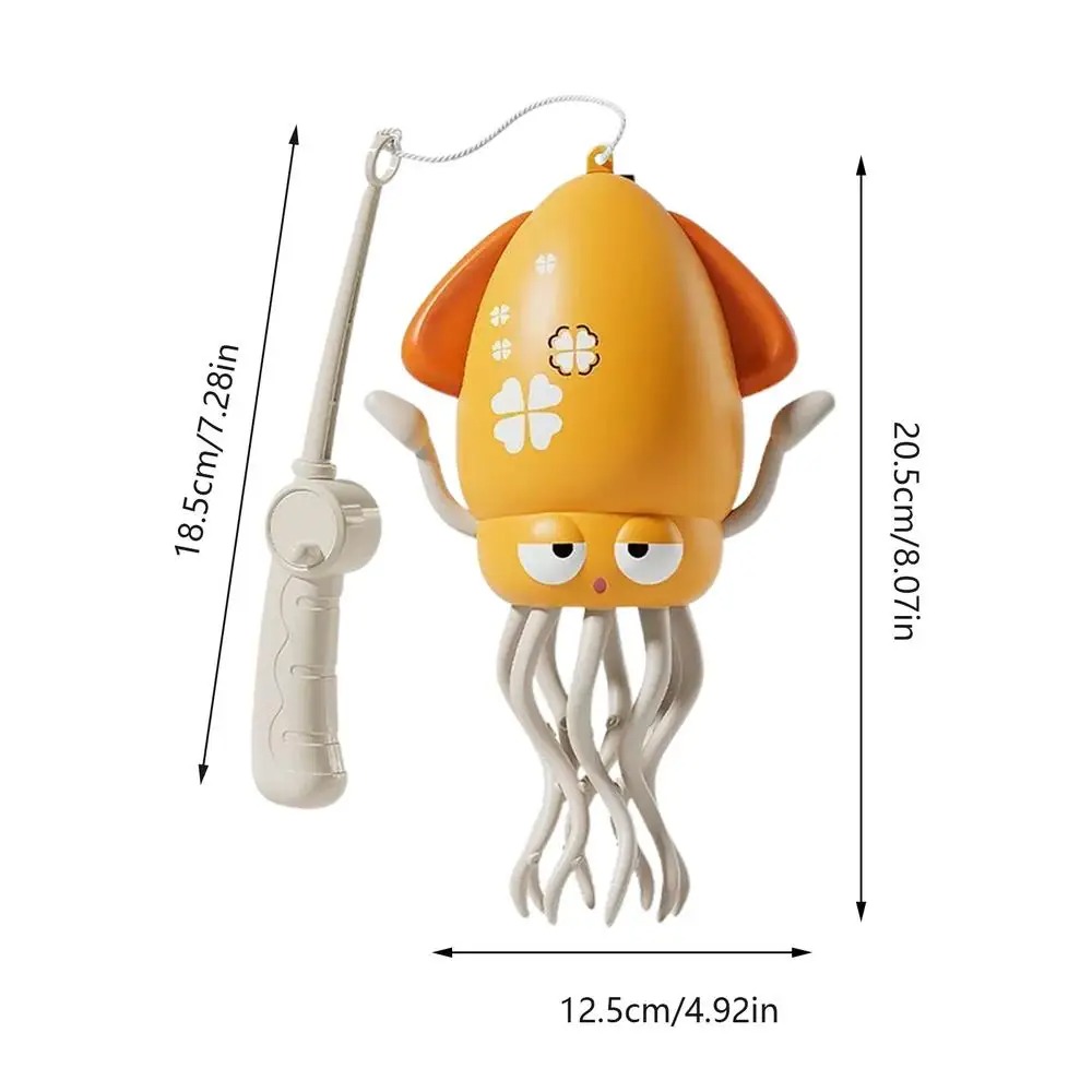 Interactive Development Moving Childrens Electric Octopus Glow Dancing Octopus Toys Cartoon Educati 6