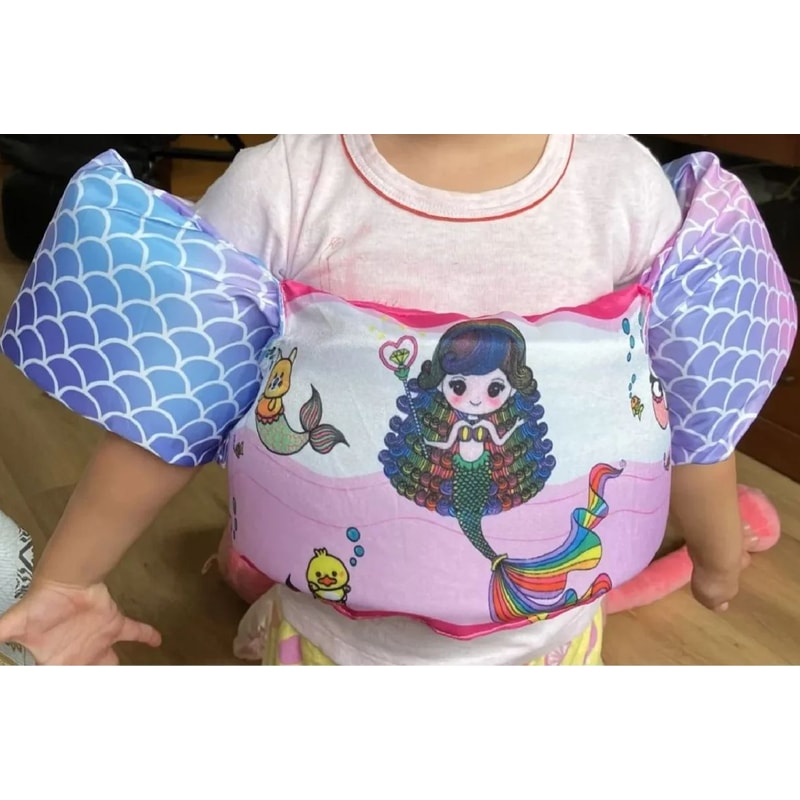 Baby Cartoon Water Sleeve Foam Childrens Life Jacket Swim Arm Ring Floating Ring Safety Buoyancy Ve 3