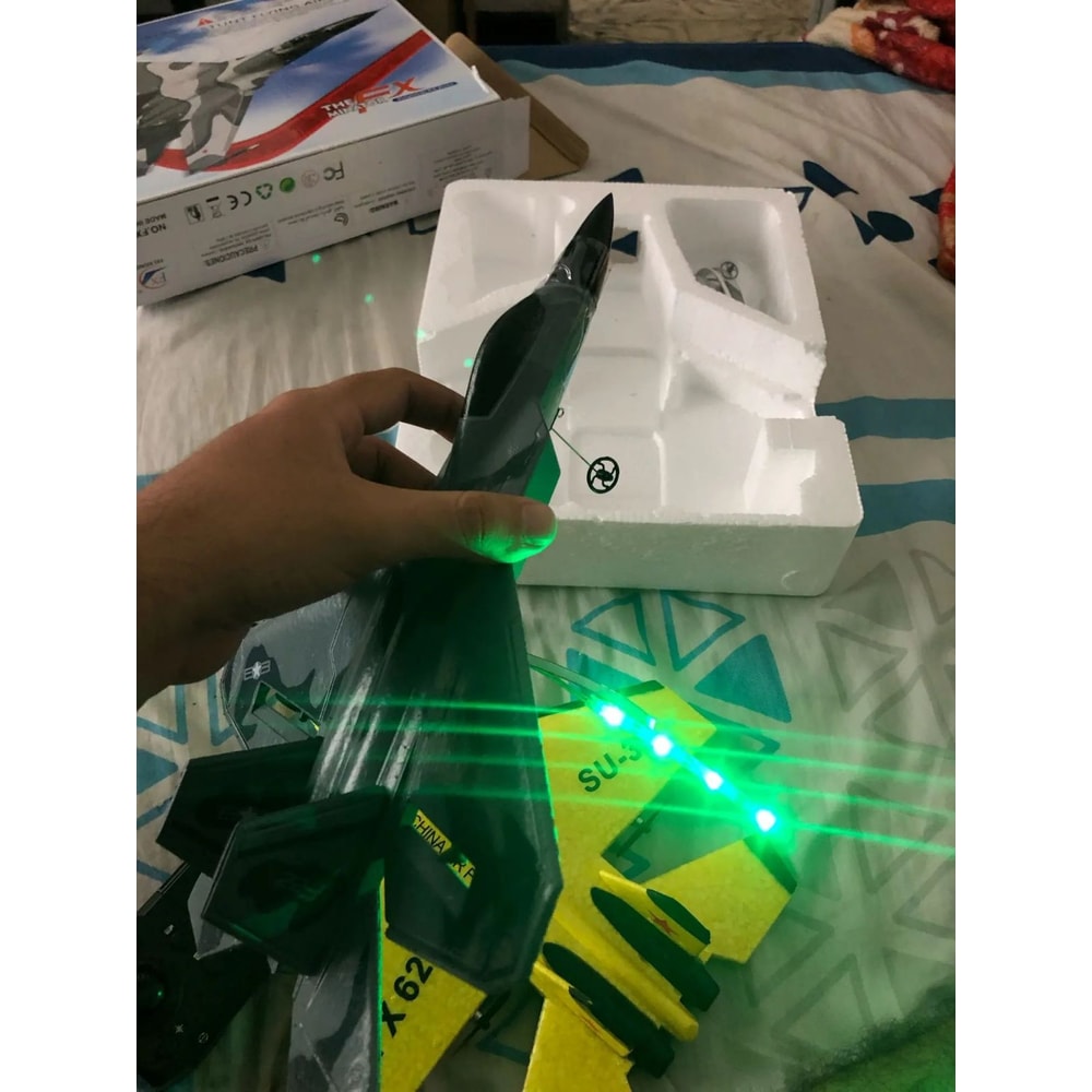 RC Foam Aircraft Plane Glider Remote Control Fighter Boys Toys For Children 8