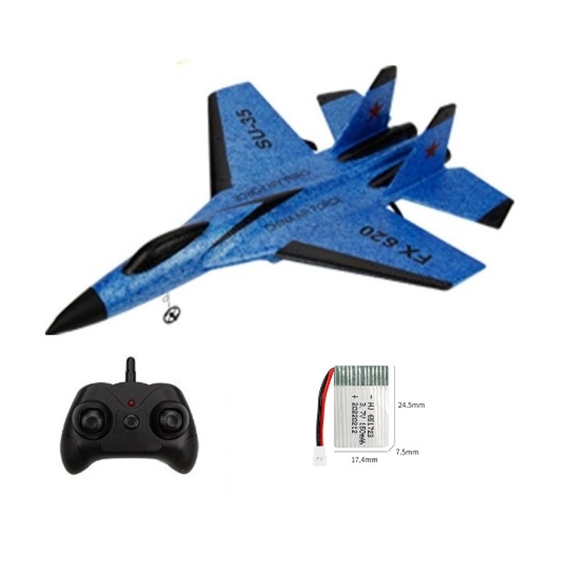 RC Foam Aircraft Plane Glider Remote Control Fighter Boys Toys For Children 4