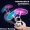Colorful Night Light Helicopter Luminous Mini Induction Flying Toy USB Charging Robot Gift 6
