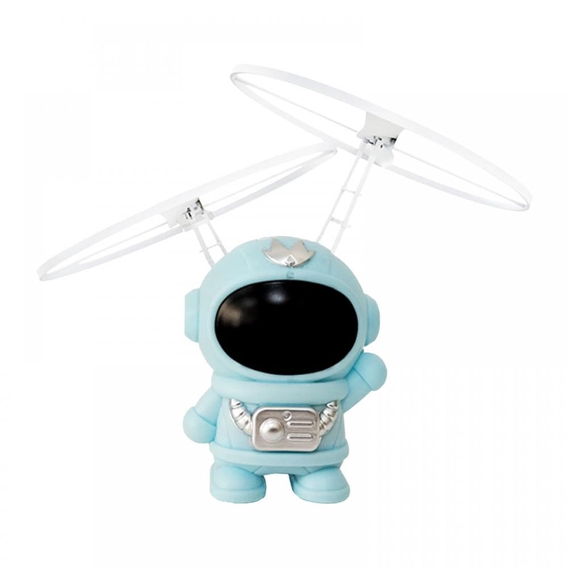 Colorful Night Light Helicopter Luminous Mini Induction Flying Toy USB Charging Robot Gift 5