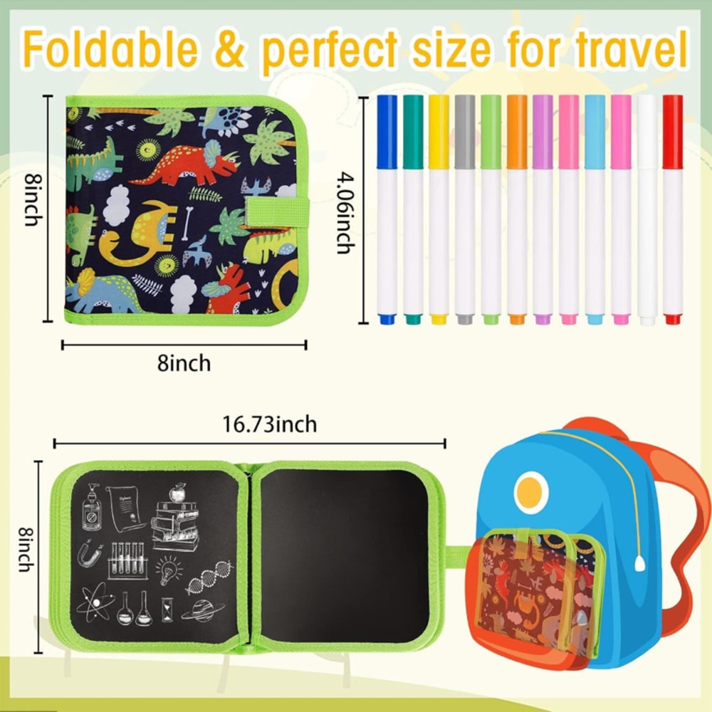 Reusable Drawing Pads Childrens Erasable Doodle Book Watercolor Coloring Toy Gift 4