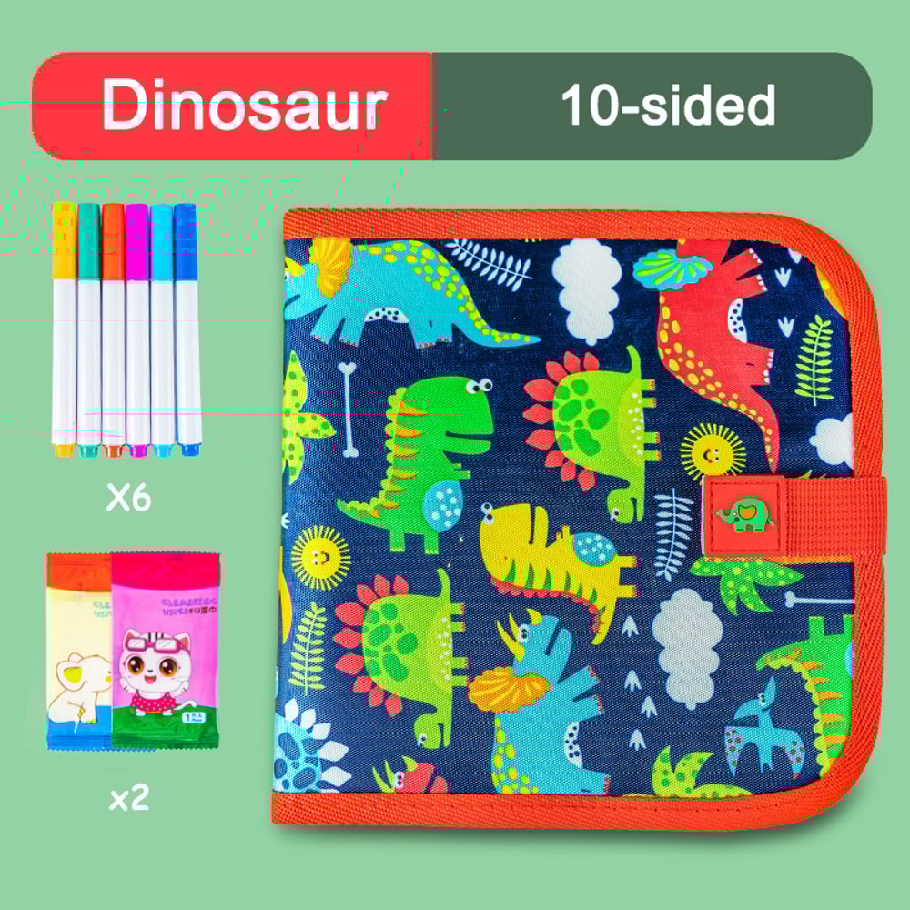Reusable Drawing Pads Childrens Erasable Doodle Book Watercolor Coloring Toy Gift 11