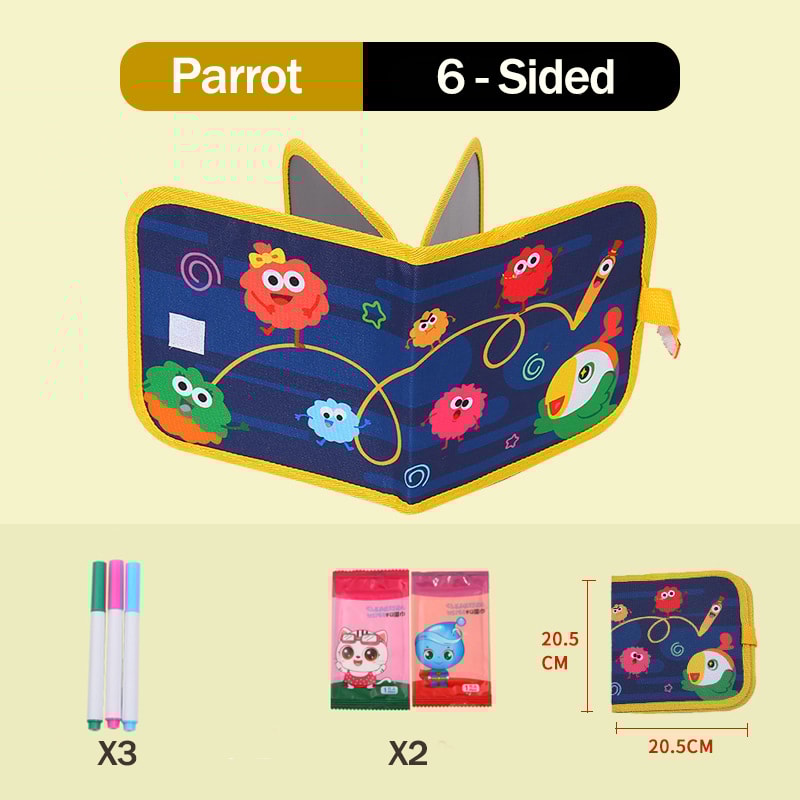 Reusable Drawing Pads Childrens Erasable Doodle Book Watercolor Coloring Toy Gift 17