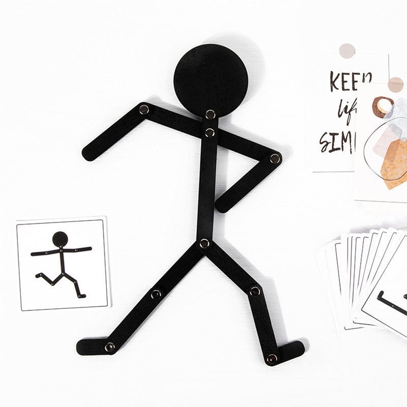 Wooden Early Learning Toy DIY Puzzle Montessori Childrens Toys Educational Game For Babies 2