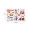 Handheld Montessori Baby Puzzle Matching Board Toy for Early Childhood Education with Cartoon Animals and Fruits