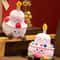Handmade Pink Strawberry Cake Plush Toy Cute Cotton Candy Birthday Gift For Girls 1