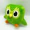 Green Owl Plush Toy Cartoon Anime Animal Plush Doll Birthday Gift 0