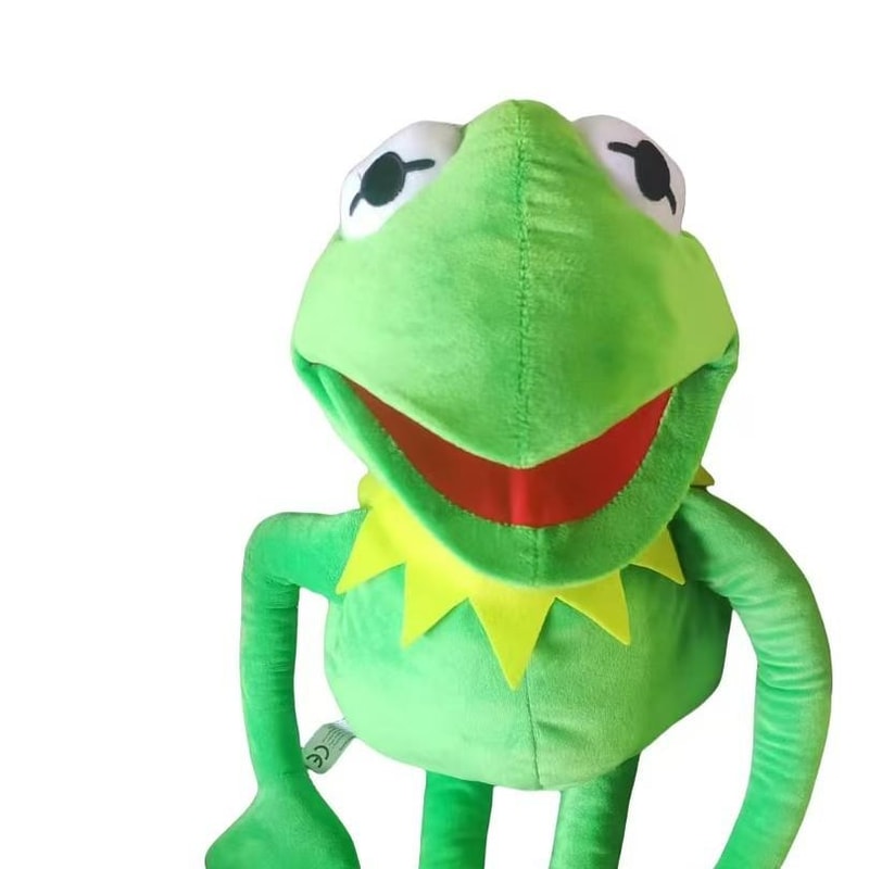 Soft Plush Frog Doll Animal Puppet Toy For Kids Baby Christmas New Year Gift 1