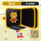 Portable Kids Cartoon Drawing Board Magic Blackboard Coloring Pen Reusable Paint Book Set For Early 8