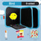 Portable Kids Cartoon Drawing Board Magic Blackboard Coloring Pen Reusable Paint Book Set For Early 9