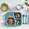 Dinosaur Kids Tableware Suit Easy Clean Spoon Fork Dinnerware Set For Children 1