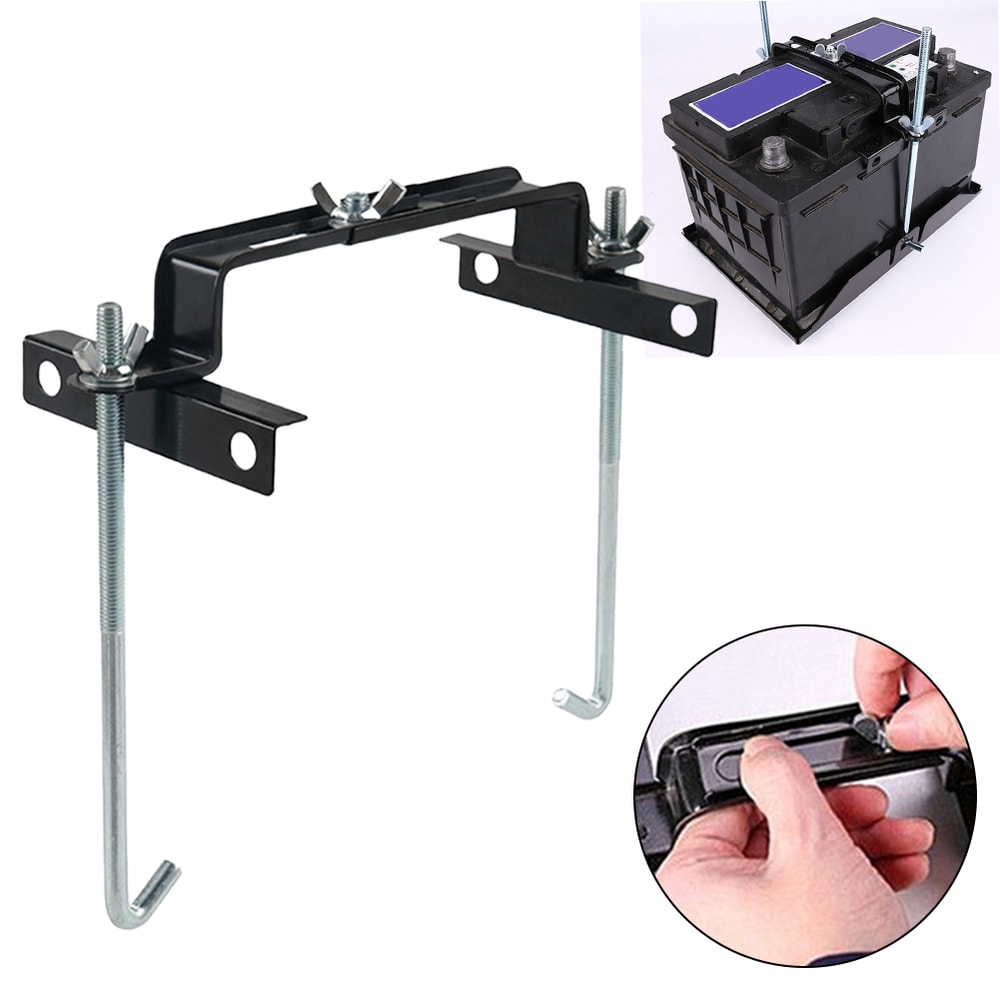 Adjustable Battery Tie Down Holder Bracket For Car And Truck Storage Accessories 0