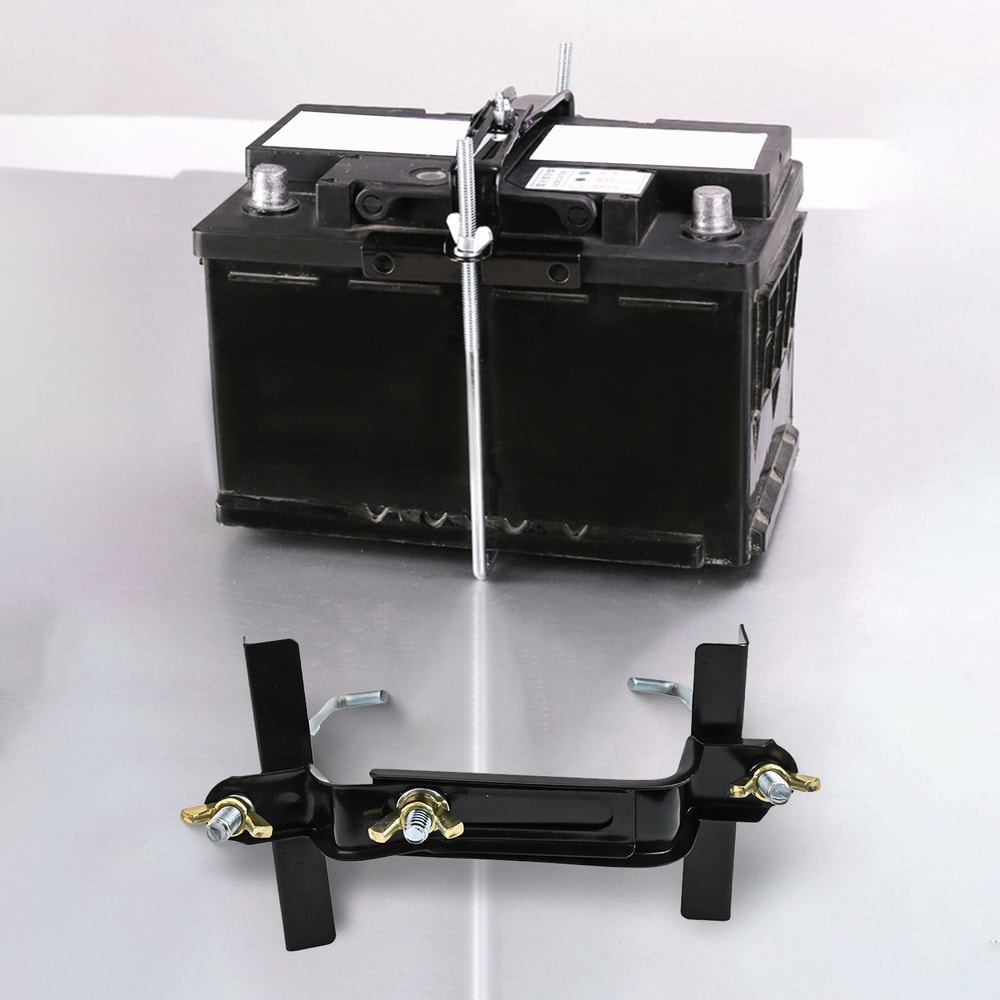 Adjustable Battery Tie Down Holder Bracket For Car And Truck Storage Accessories 1