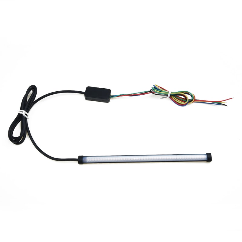 Motorcycle Stop Light LED Strip Start Scan Flexible LED Tail Light For Motorcycles 2