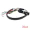 Motorcycle Stop Light LED Strip Start Scan Flexible LED Tail Light For Motorcycles 6