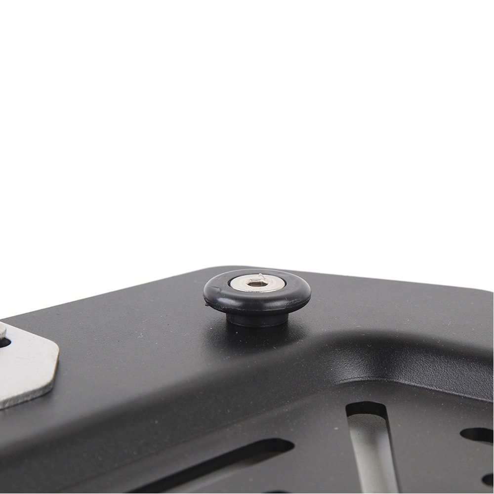 Black Top Universal Motorcycle Rear Luggage Case Bushing Pad Storage Box Buckle Spacers Accessory 3