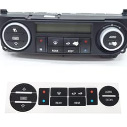 clima worn knob switch accessories, car air conditioner switch button repair sticker