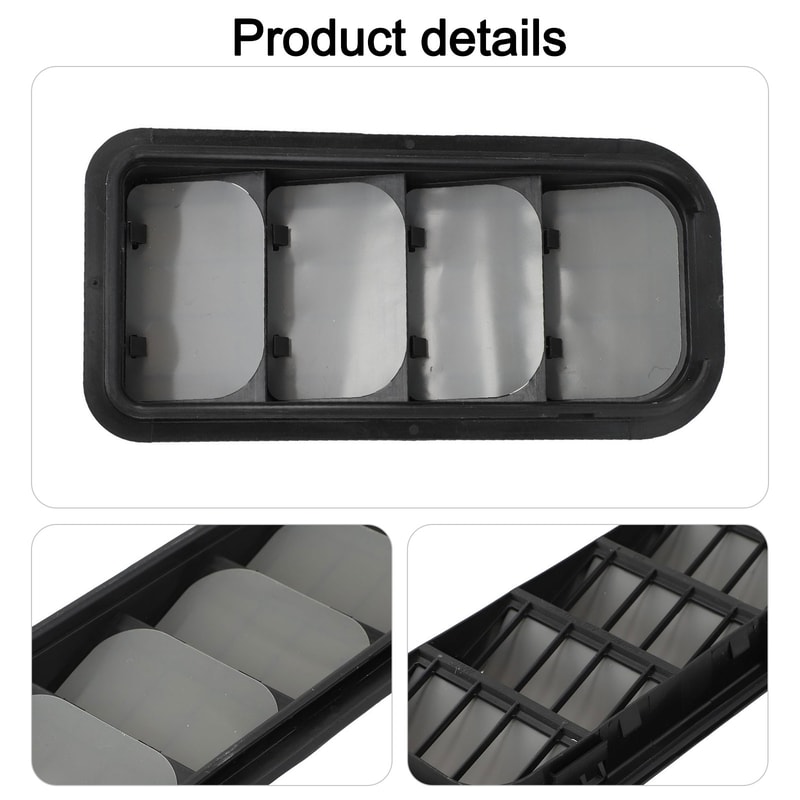 Ventilation Grille For GOLF Car Rear Quarter Panel Accessories Modified Window 2