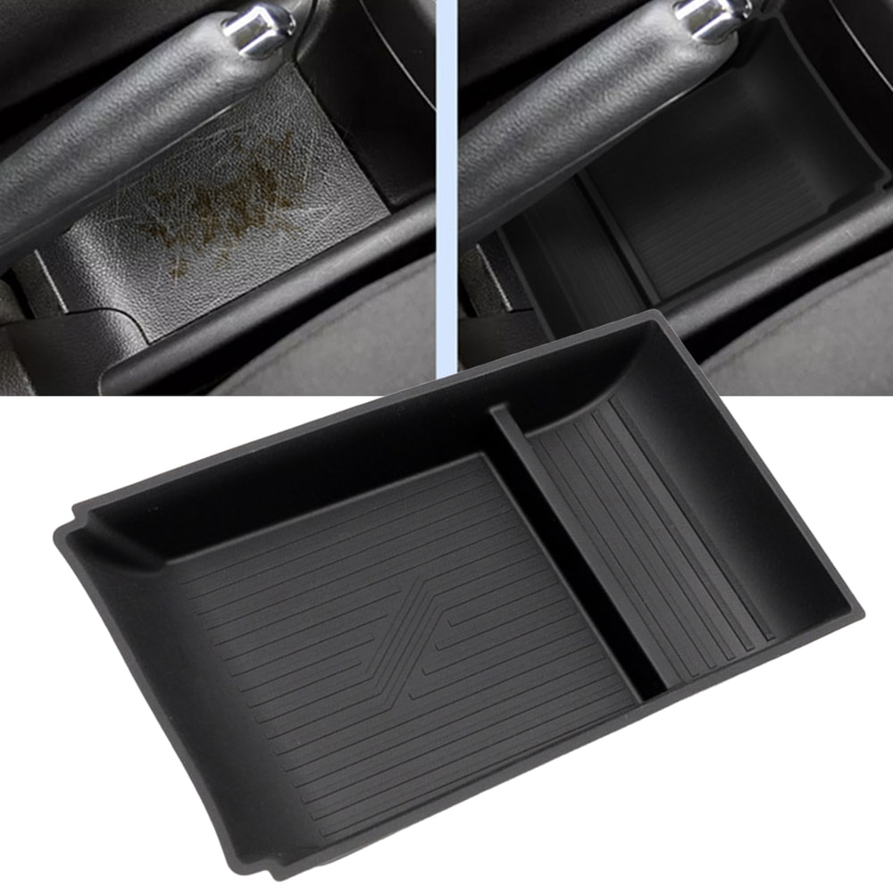 Suzuki Swift Center Console Organizer Tray Car Silica Gel Storage Box Automotive Interior Accessori 0