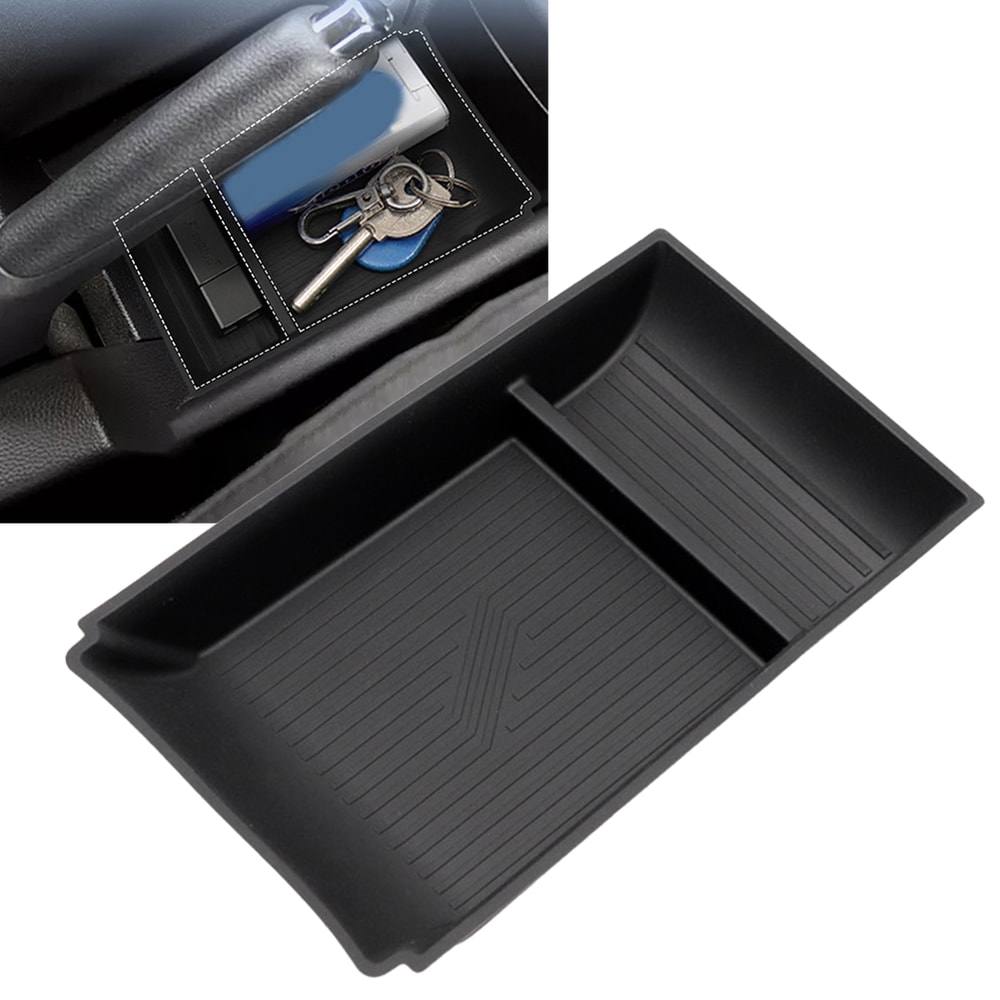 Suzuki Swift Center Console Organizer Tray Car Silica Gel Storage Box Automotive Interior Accessori 2