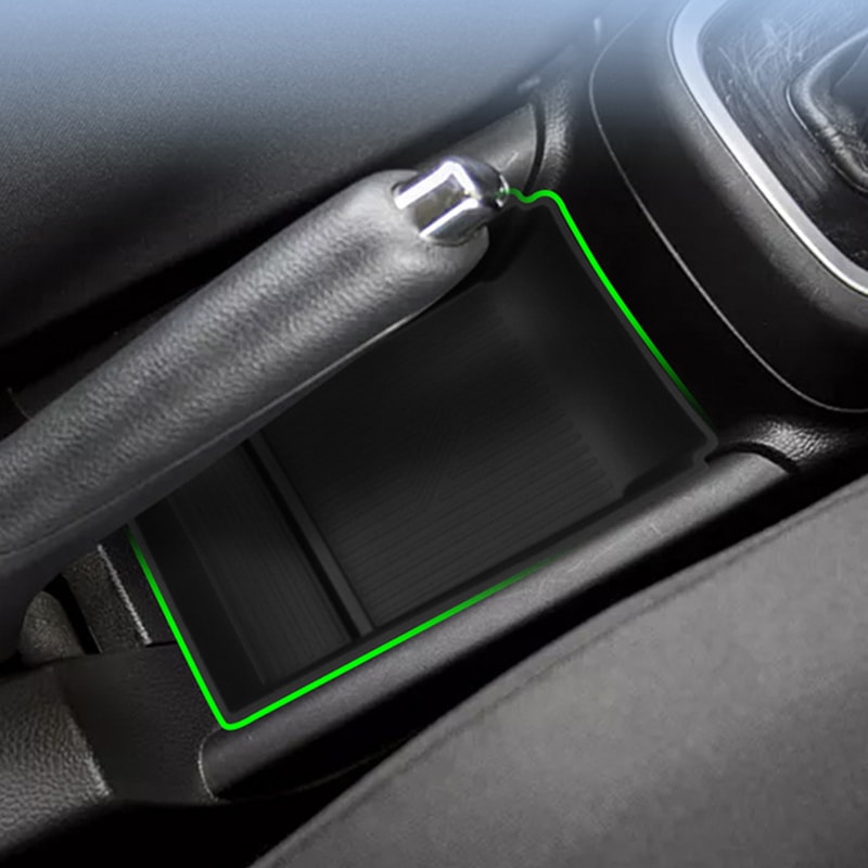 Suzuki Swift Center Console Organizer Tray Car Silica Gel Storage Box Automotive Interior Accessori 3