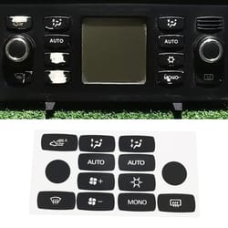 repair worn button knob fiat croma clima panel stickers decals automotive interior accessories