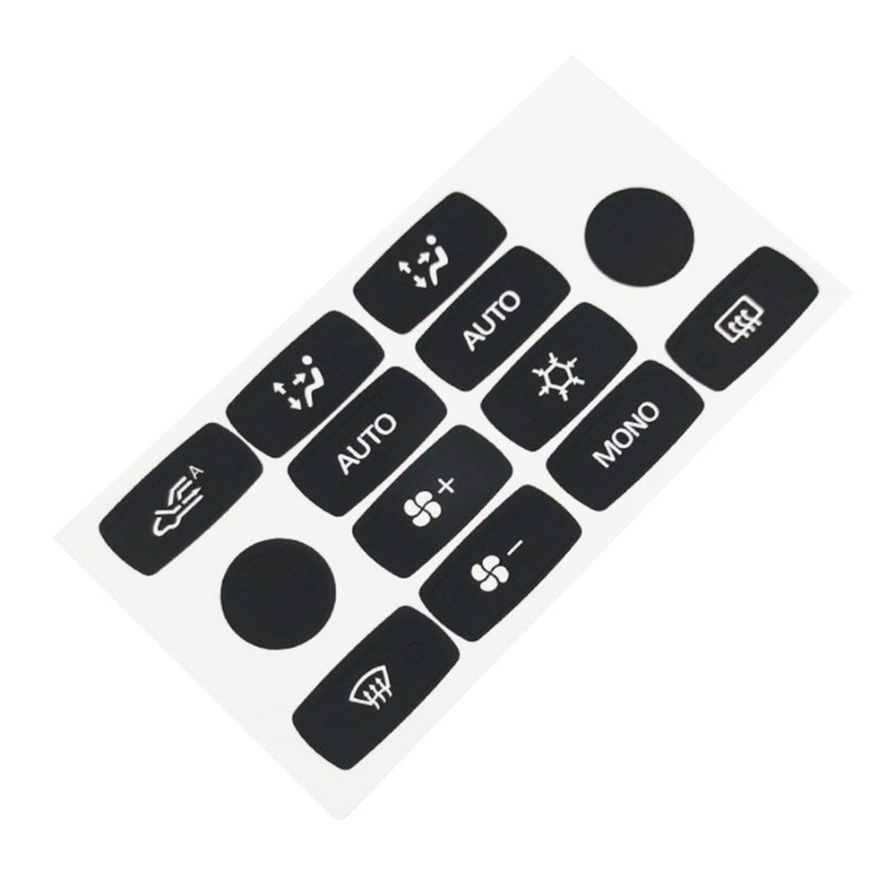Repair Worn Button Knob Fiat Croma Clima Panel Stickers Decals Automotive Interior Accessories 1