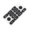 Repair Worn Button Knob Fiat Croma Clima Panel Stickers Decals Automotive Interior Accessories 1