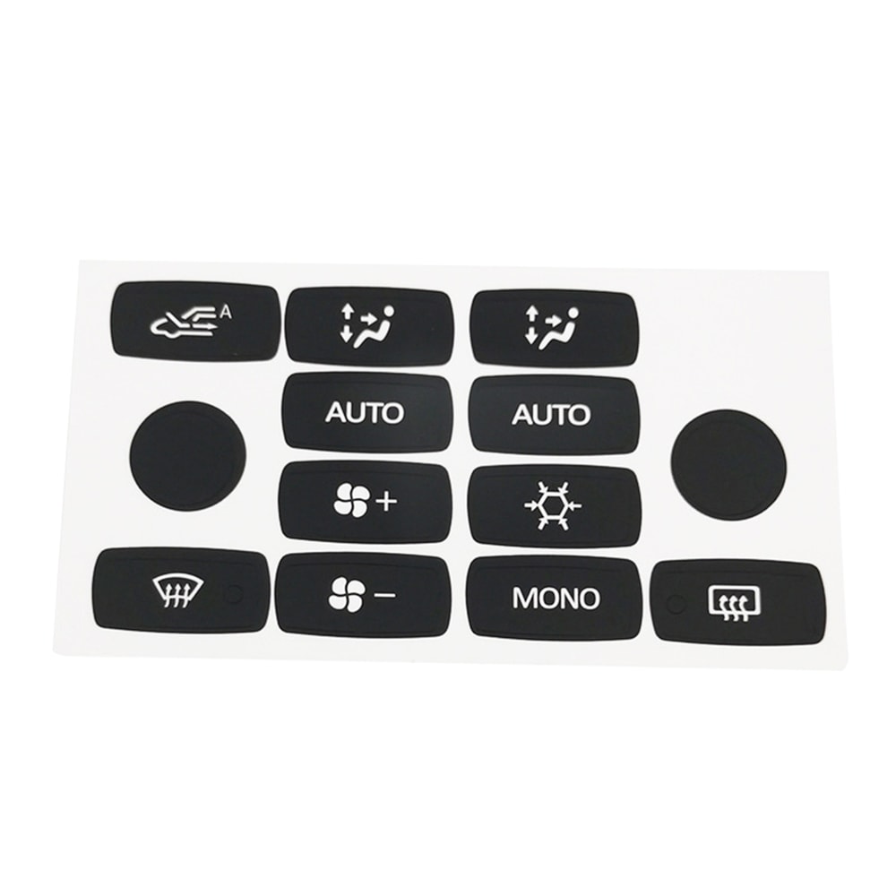 Repair Worn Button Knob Fiat Croma Clima Panel Stickers Decals Automotive Interior Accessories 3