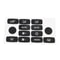 Repair Worn Button Knob Fiat Croma Clima Panel Stickers Decals Automotive Interior Accessories 3