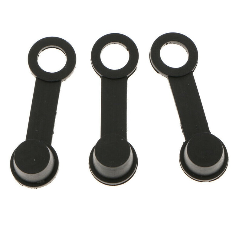 Brake Grease Fitting Oil Nozzle Cap Rubber DustCover Black Motorcycle Car Disc Brake Lower Pump Oil 1