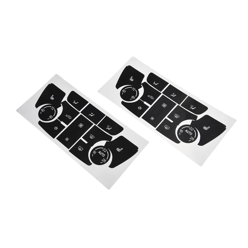 Repair Automotive Parts For Buick Verano And Encore Car Climate Control Button Decals 1